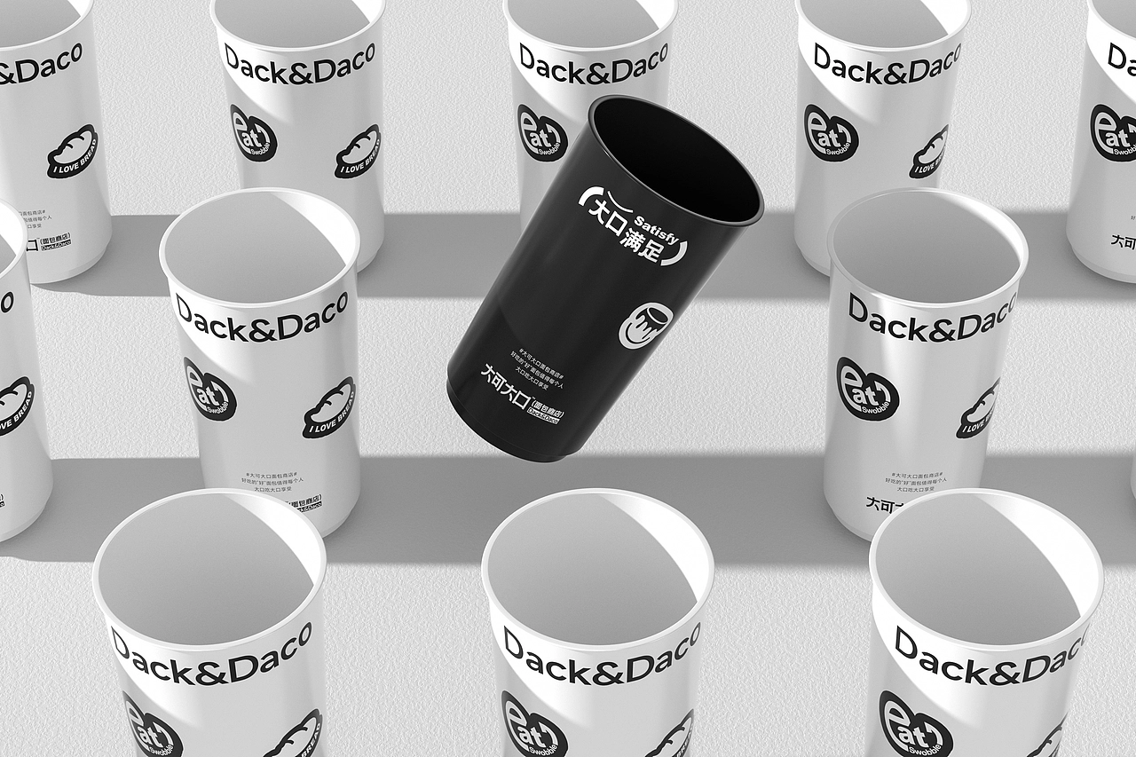 大可大口面包商店-餐饮策略视觉设计