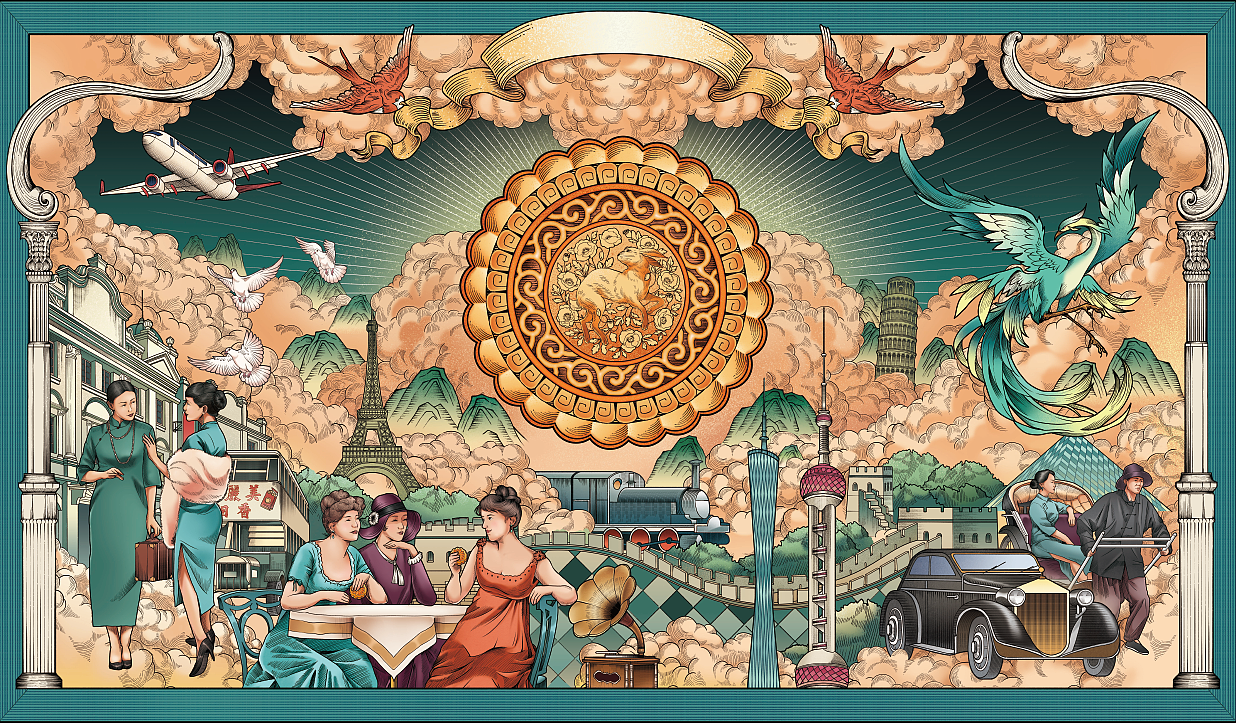 商业插画阶段性小结（图ZMzY4MDMzMTE2） - 商业插画 - 站酷设计师嘿球文化原创素材 - 站酷ZCOOL