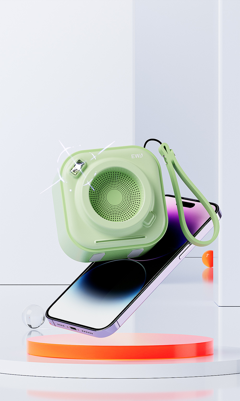 蓝牙音箱渲染合集