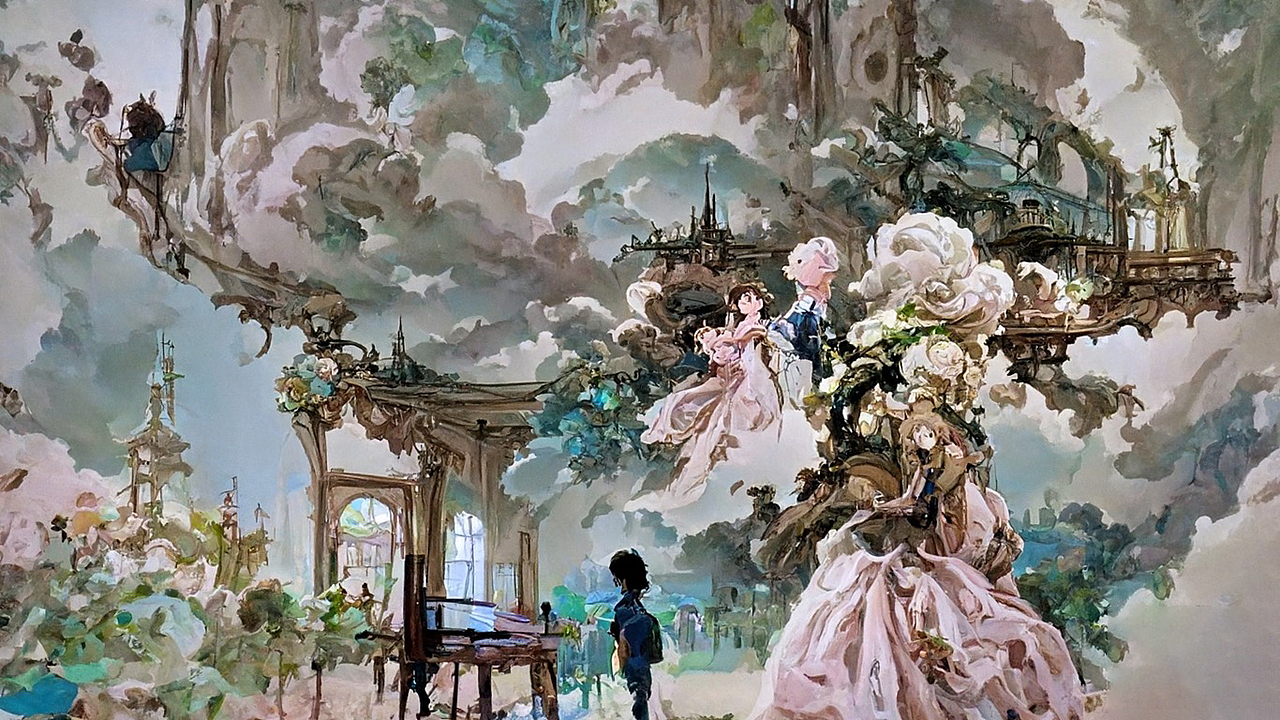 #wow+数字艺术nft西方艺术史派别风格插画装饰画