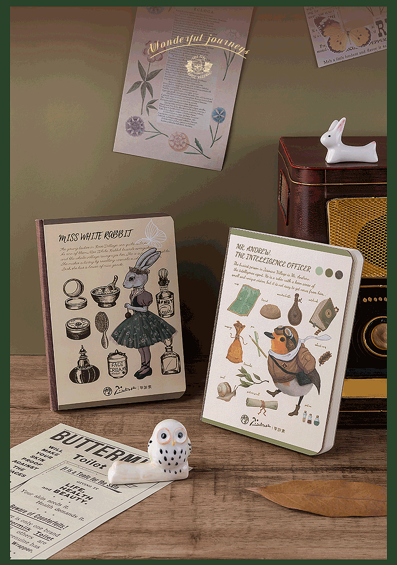 毕加索动物图鉴笔记本（图ZMzE2OTAxMTY0） - 包装 - 站酷设计师蜜桃丑女原创素材 - 站酷ZCOOL