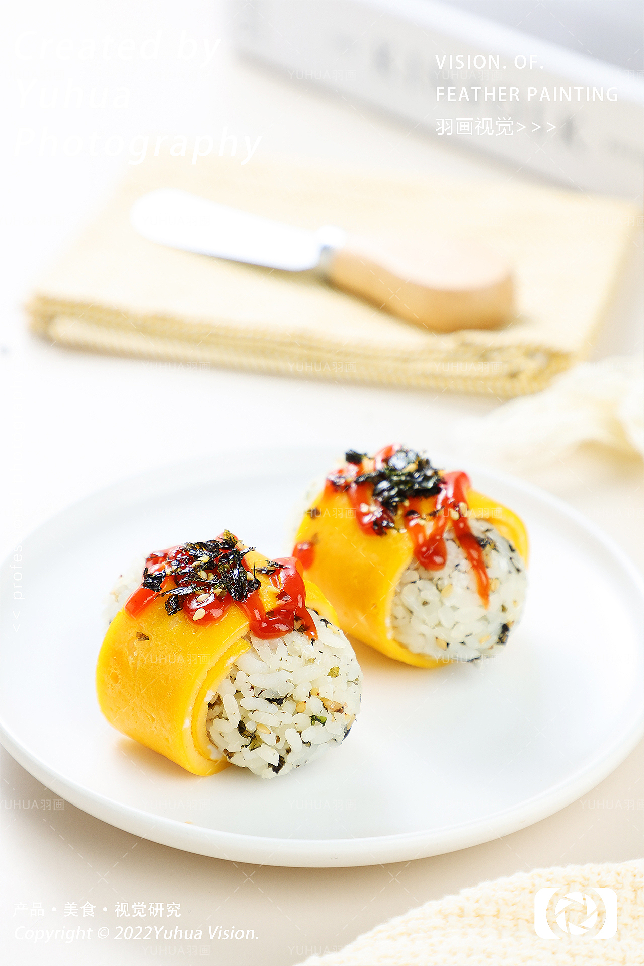 海苔碎紫菜卷寿司紫菜包饭日式料理糕点日料韩式饭团