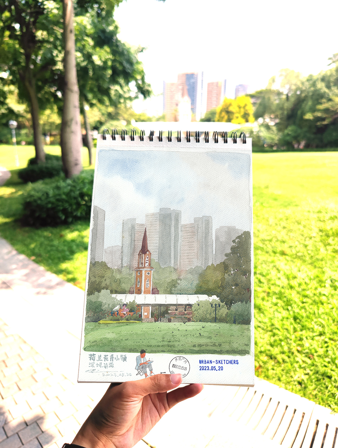 〖画本系列〗- 我的第41本画本 - 城市速写系列作品（图ZMzQyMjk0NTMy） - 绘画 - 站酷设计师画画的陈一丘原创素材 - 站酷ZCOOL