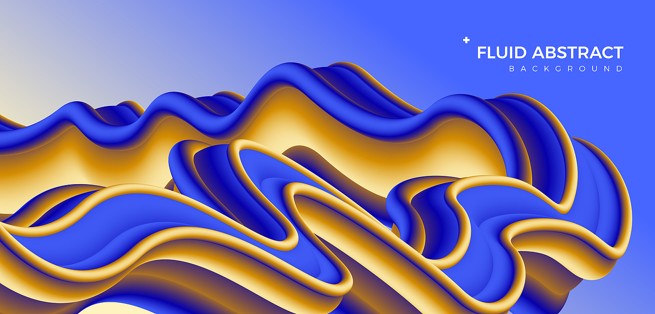 抽象渐变色彩空间