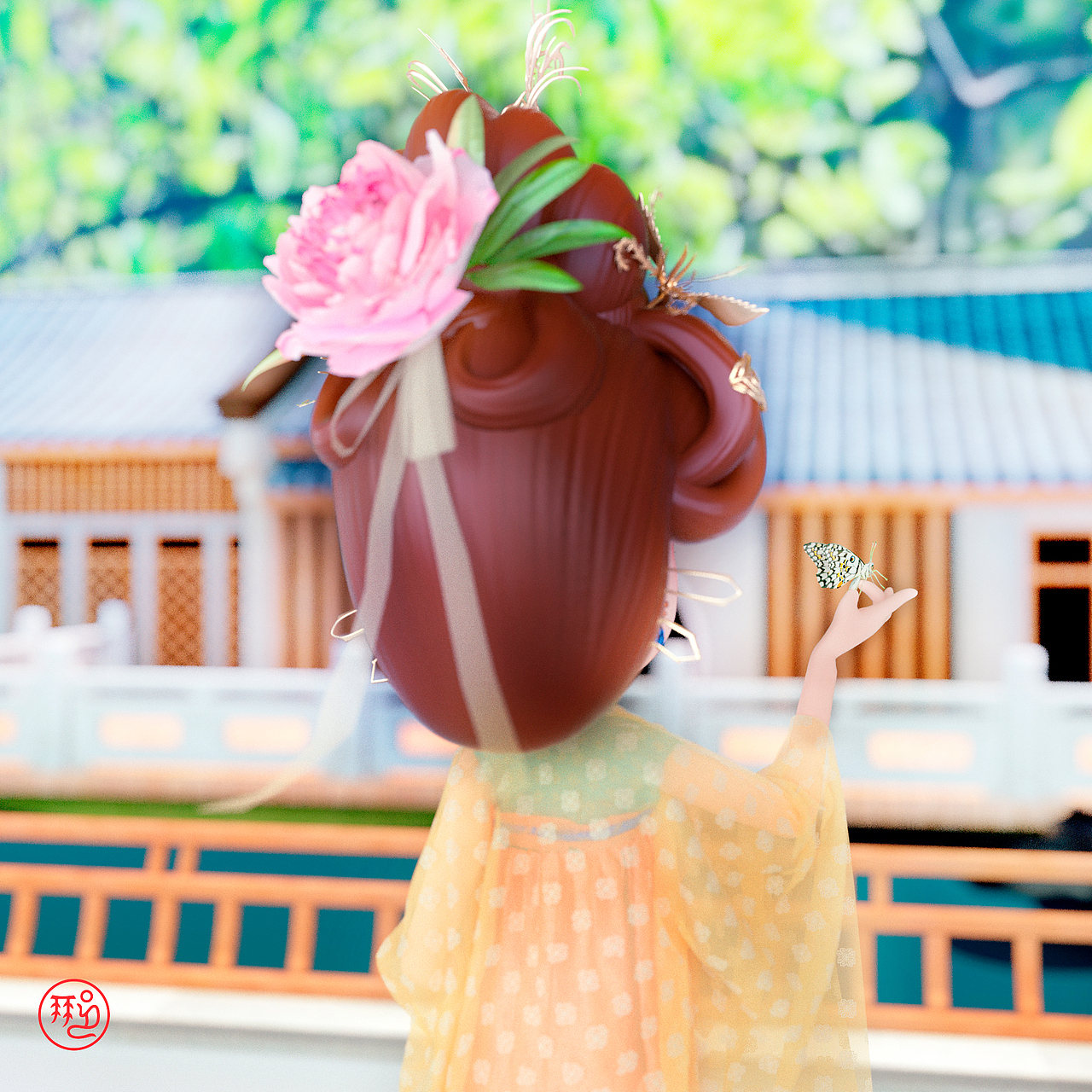 汉梦录系列古风卡通IP形象——梦回千年