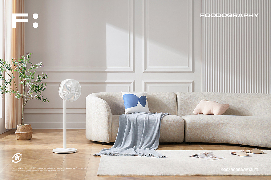 小家电摄影 | 米家智能循环扇 ✖ foodography