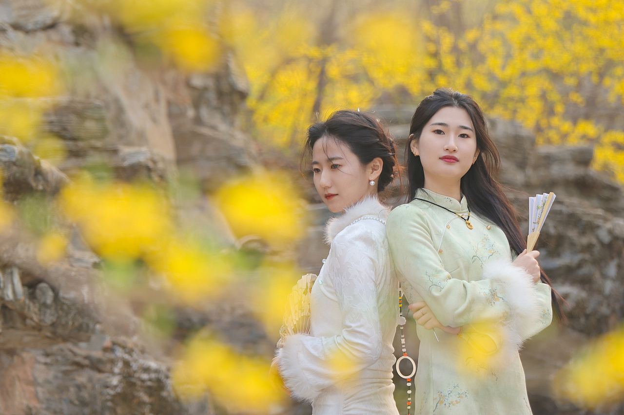 春日?qǐng)@博園（圖ZMzY3NjgzMDM2） - 人像攝影 - 站酷設(shè)計(jì)師低調(diào)壹點(diǎn)原創(chuàng)素材 - 站酷ZCOOL