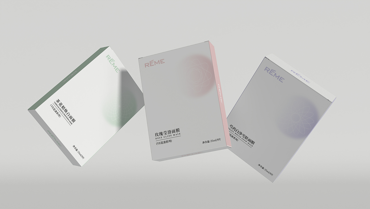 VE 花漾系列面膜包装设计（图ZMzI2MjY0ODg4） - 包装 - 站酷设计师抱走兔子原创素材 - 站酷ZCOOL