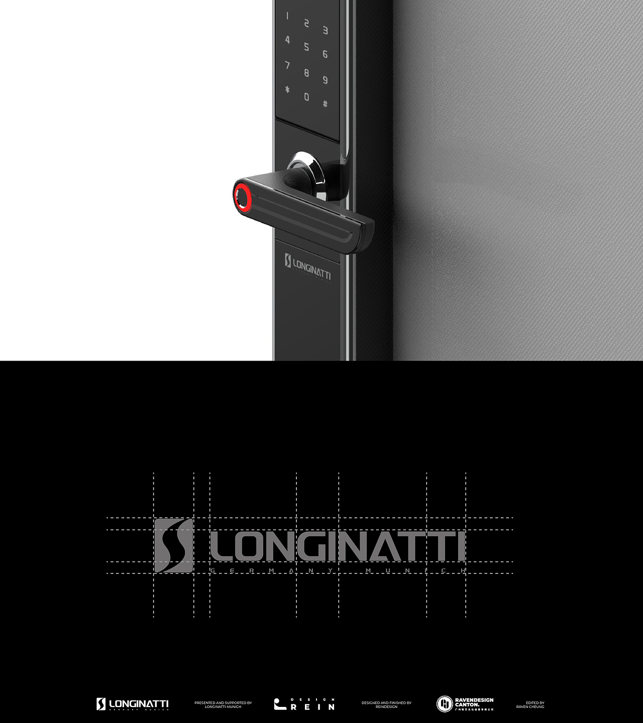 朗矶丨精工指纹锁品牌工业设计（图ZMzY3ODQzNzAw） - 电子产品 - 站酷设计师RAVENDESIGN锐艺原创素材 - 站酷ZCOOL