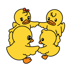 LT DUCK摇滚迪迪小黄鸭表情包