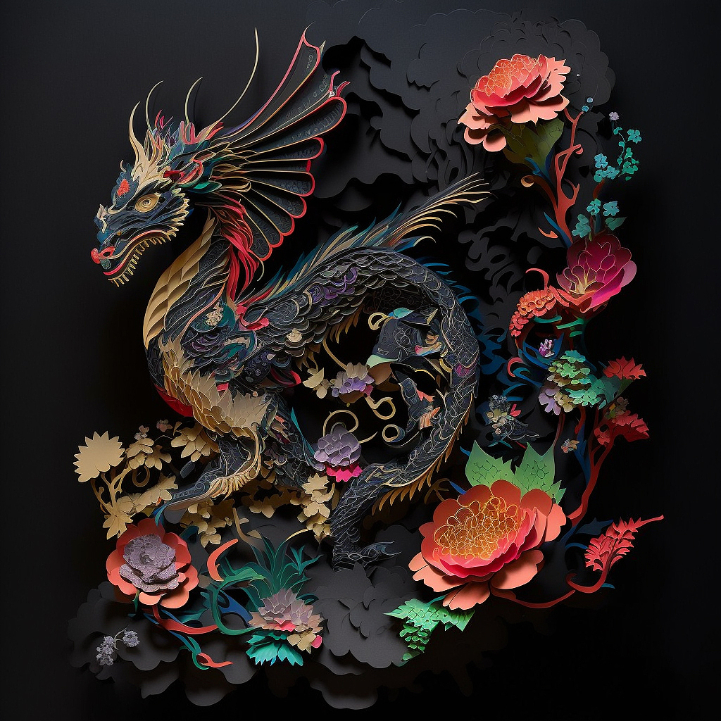 剪纸风格的生肖~第二窝!