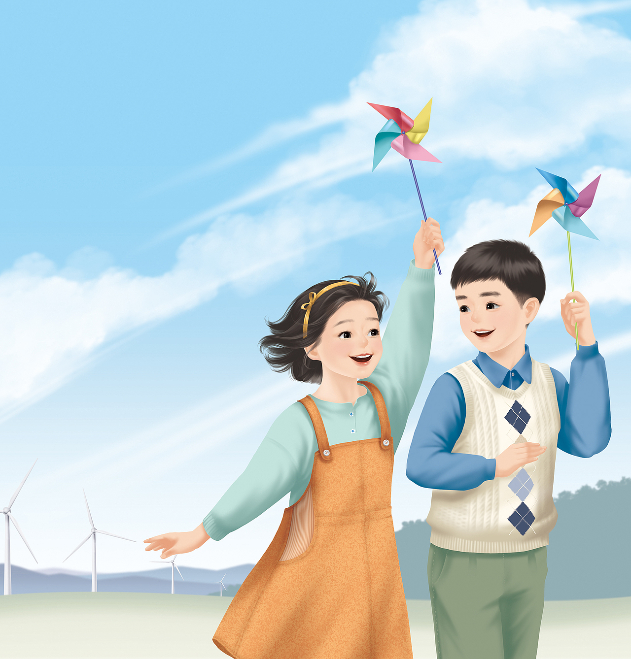 聋校义教小学数学教材封面（人教）（图ZMzUzNzAyNDk2） - 儿童插画 - 站酷设计师焦洁Appleseed原创素材 - 站酷ZCOOL