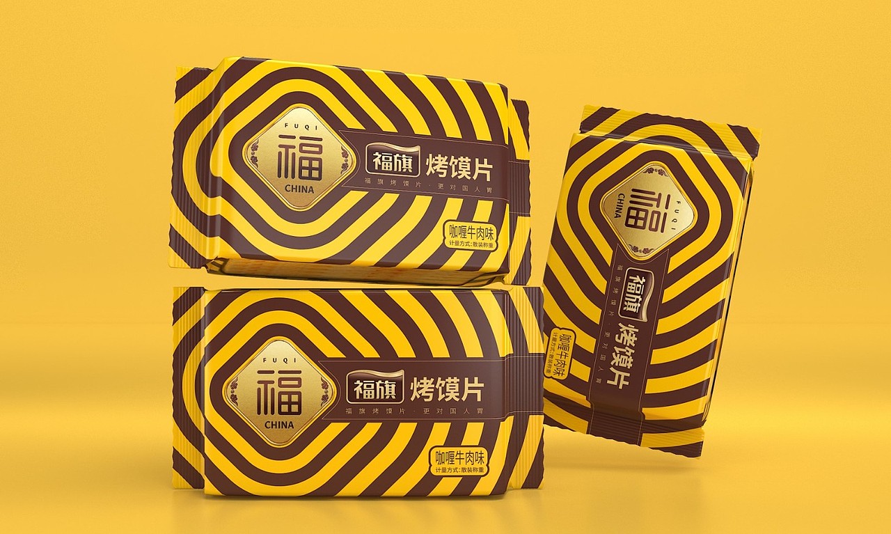福旗烤馍片饼干——徐桂亮品牌设计!