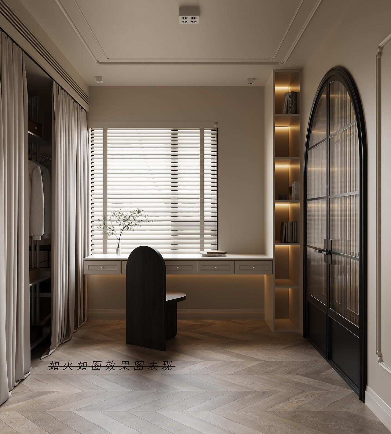 效果图-美式（图ZMzI1NzkzNTk2） - 家装设计 - 站酷设计师画图糕手原创素材 - 站酷ZCOOL