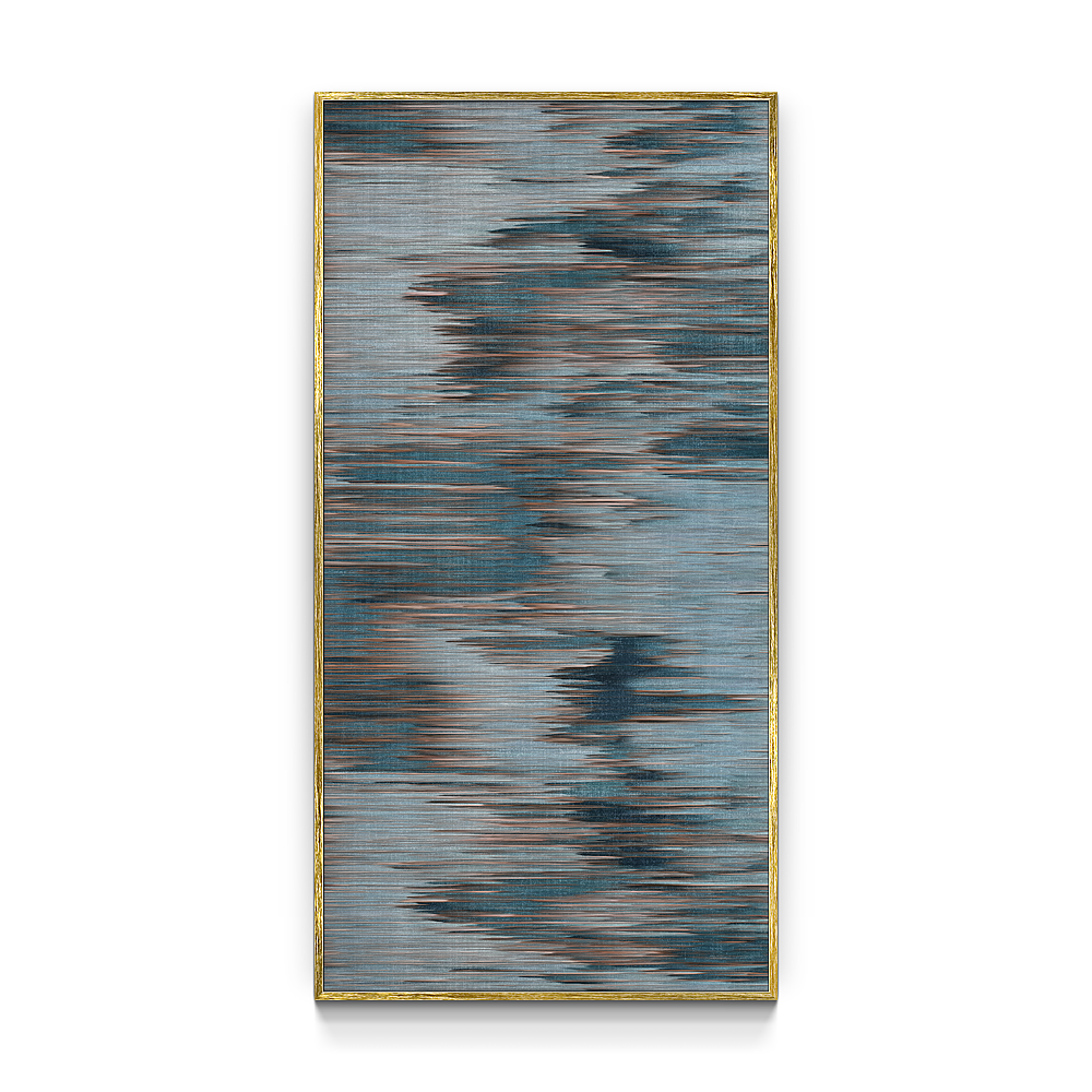 玄关立体浮雕肌理画