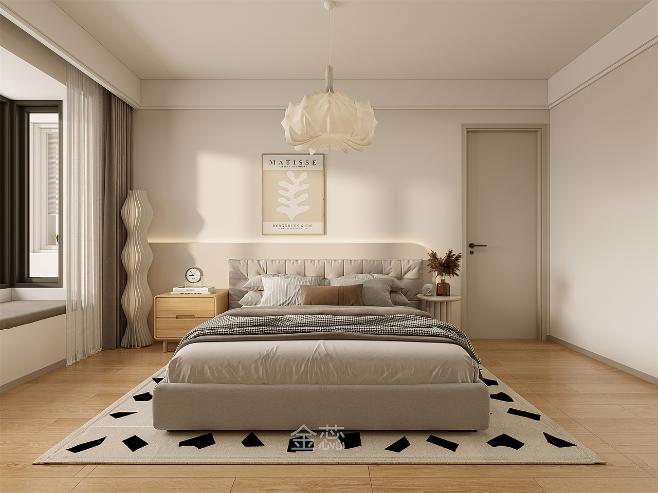 温柔治愈的奶油原木风