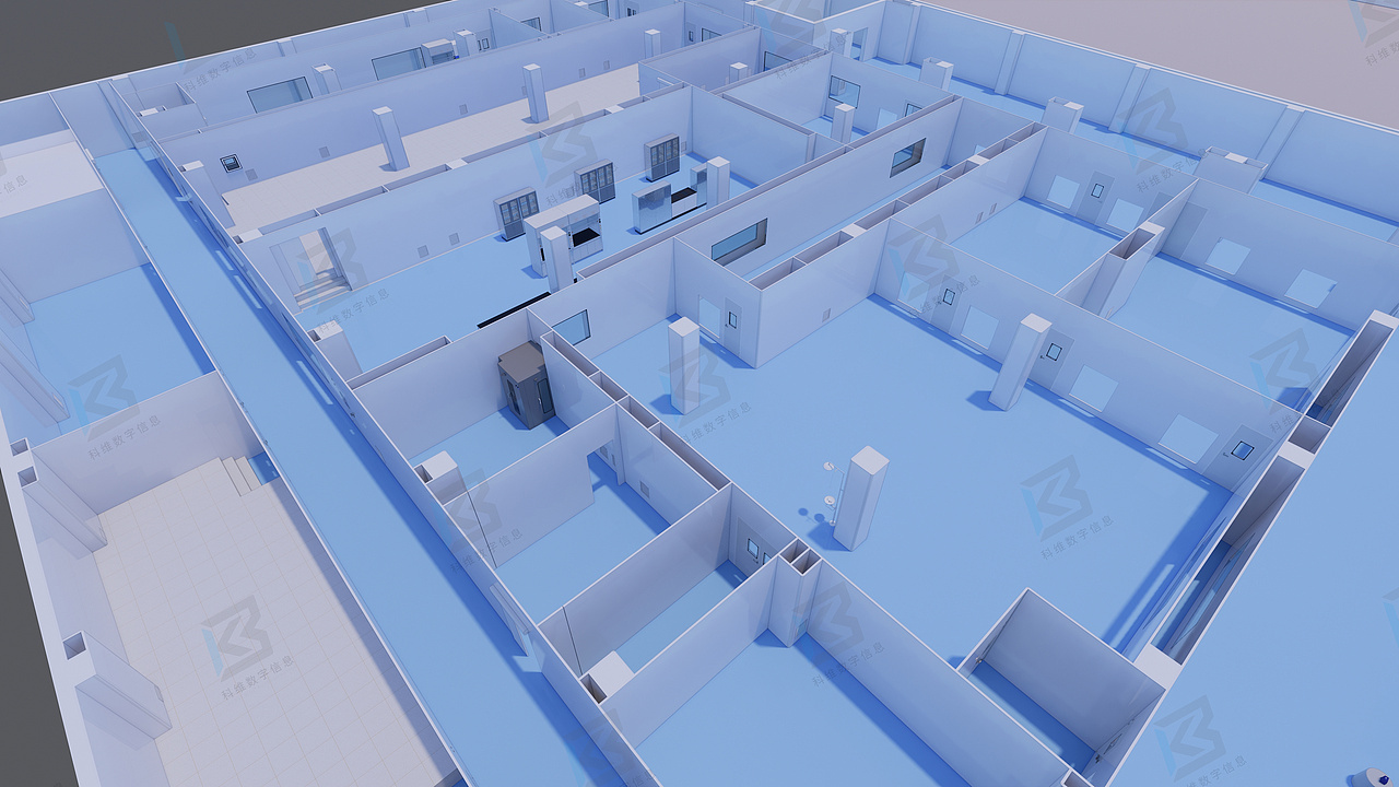 洁净室BIM-洁净厂房(千级万级十万级)净化车间设计