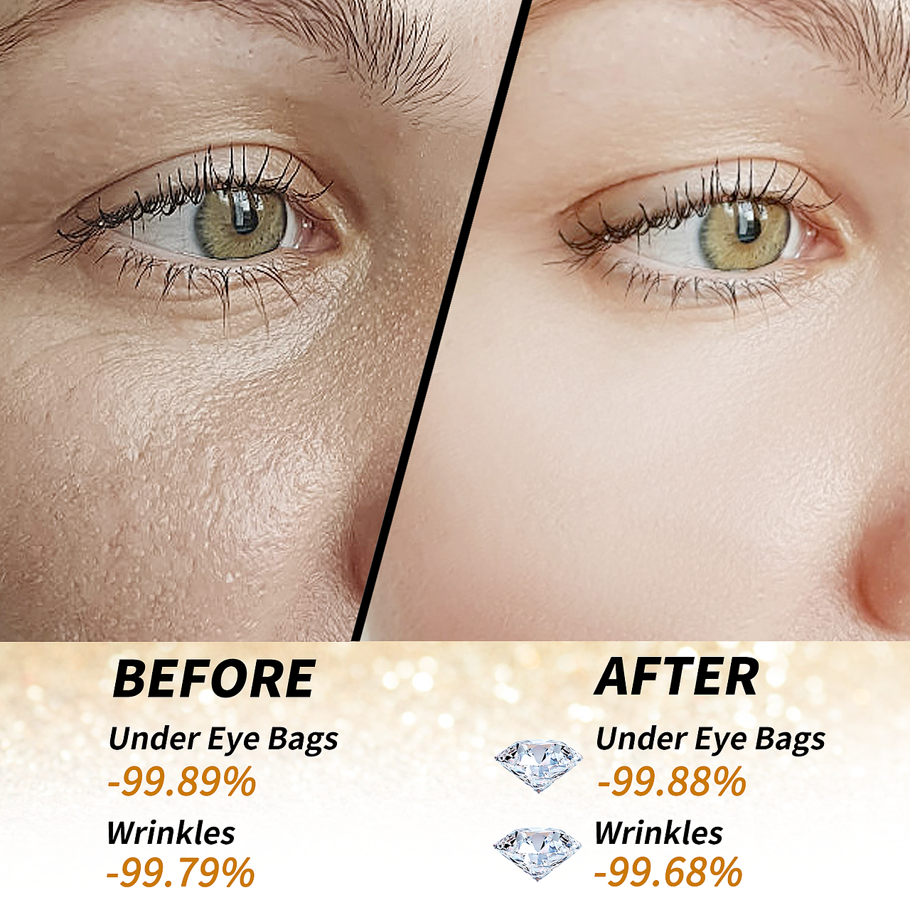 亚马逊 24K黄金眼膜