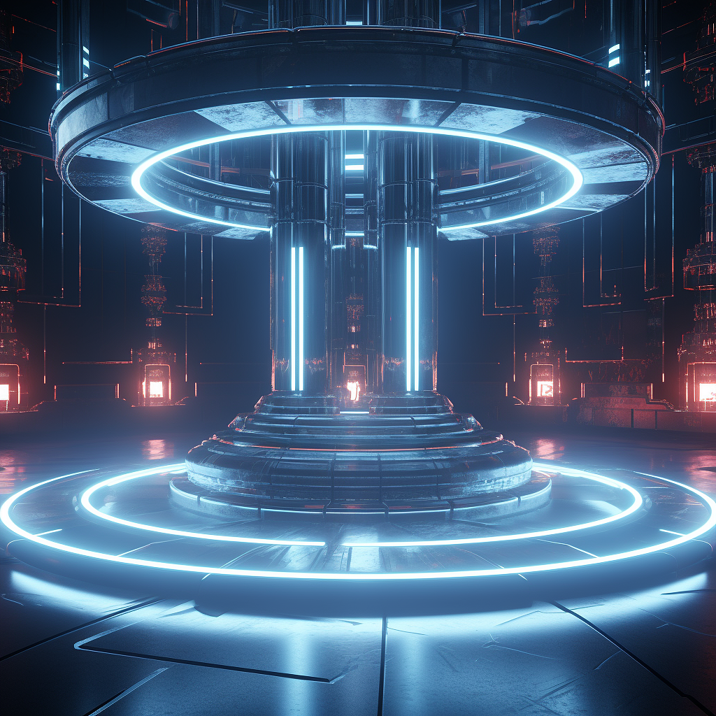 AI科技空间大场景 | 保姆教程（图ZMzQ5NTQ5MDcy） - 品牌 - 站酷设计师狮子白原创素材 - 站酷ZCOOL