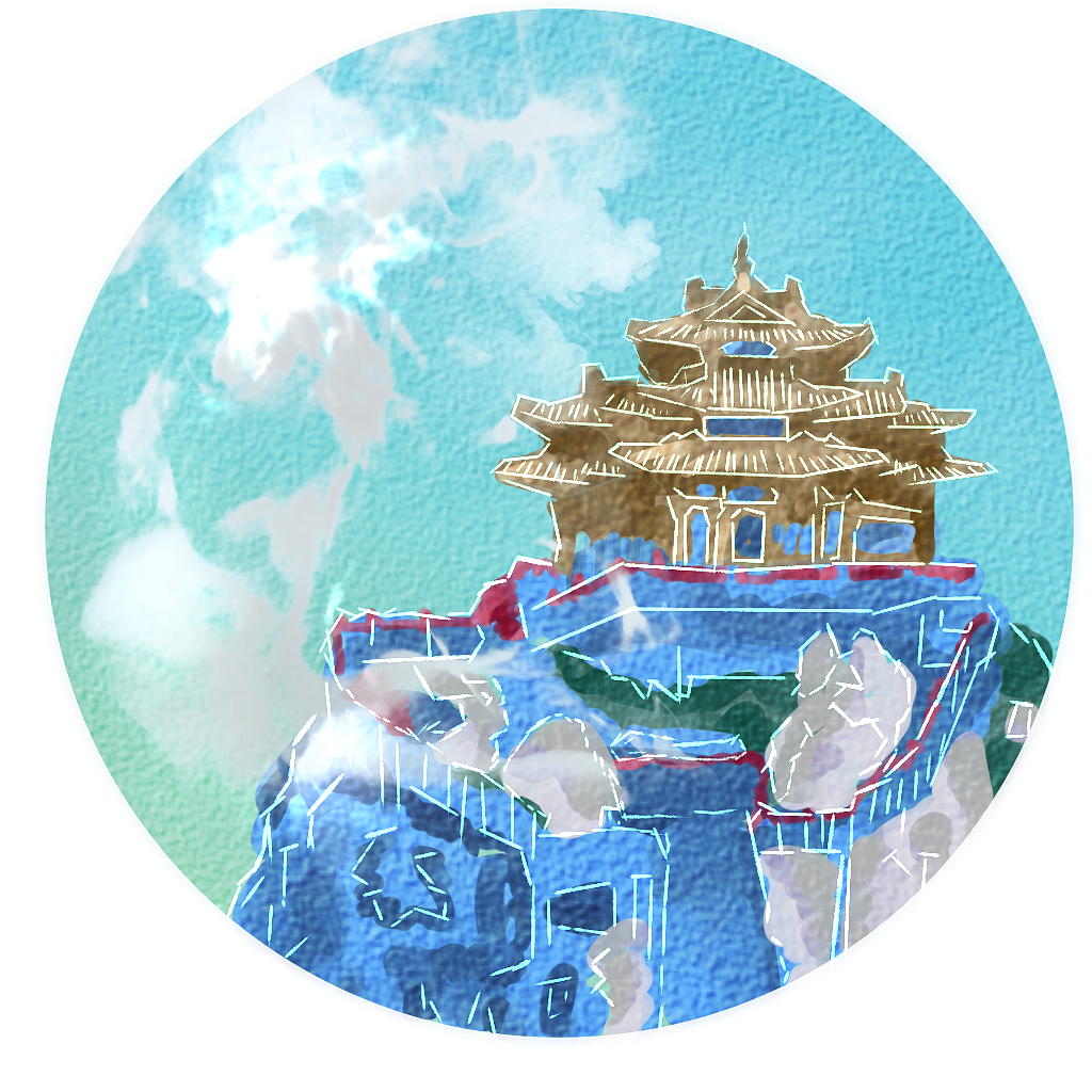 洛阳景区简单场景 老君山 应天门 少林寺