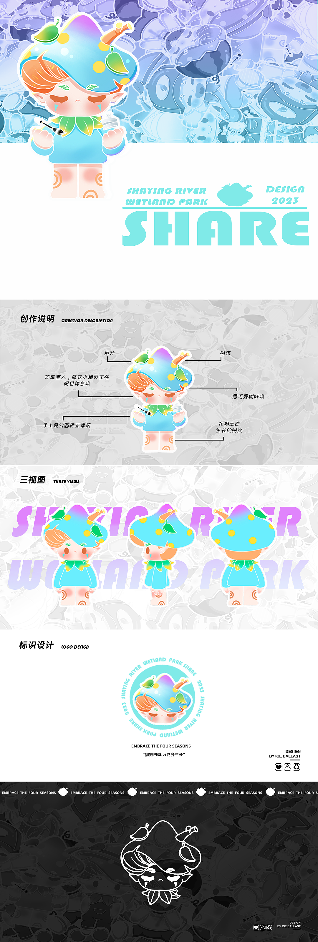 沙颍河湿地公园IP设计