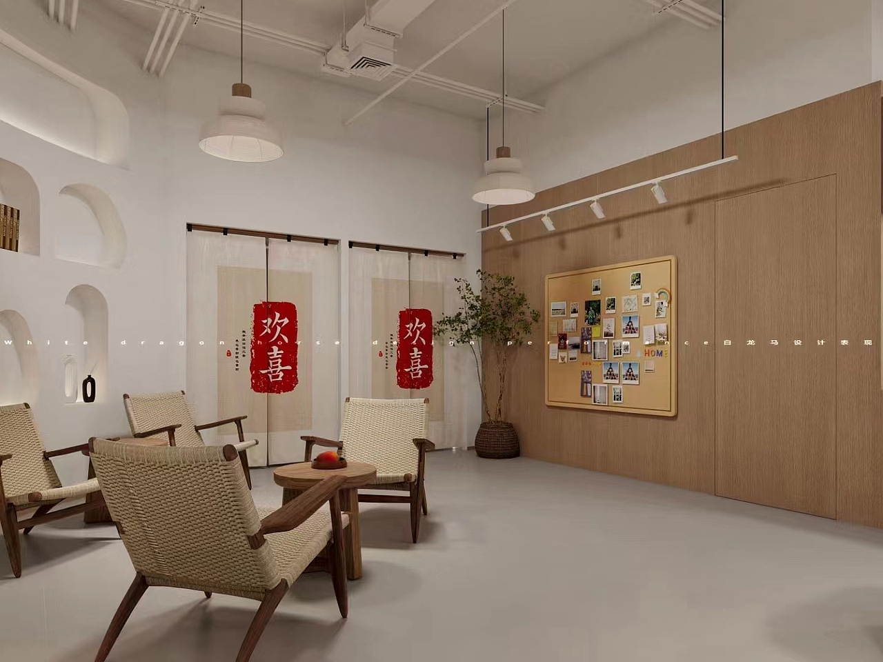 烘焙店——白龙马效果