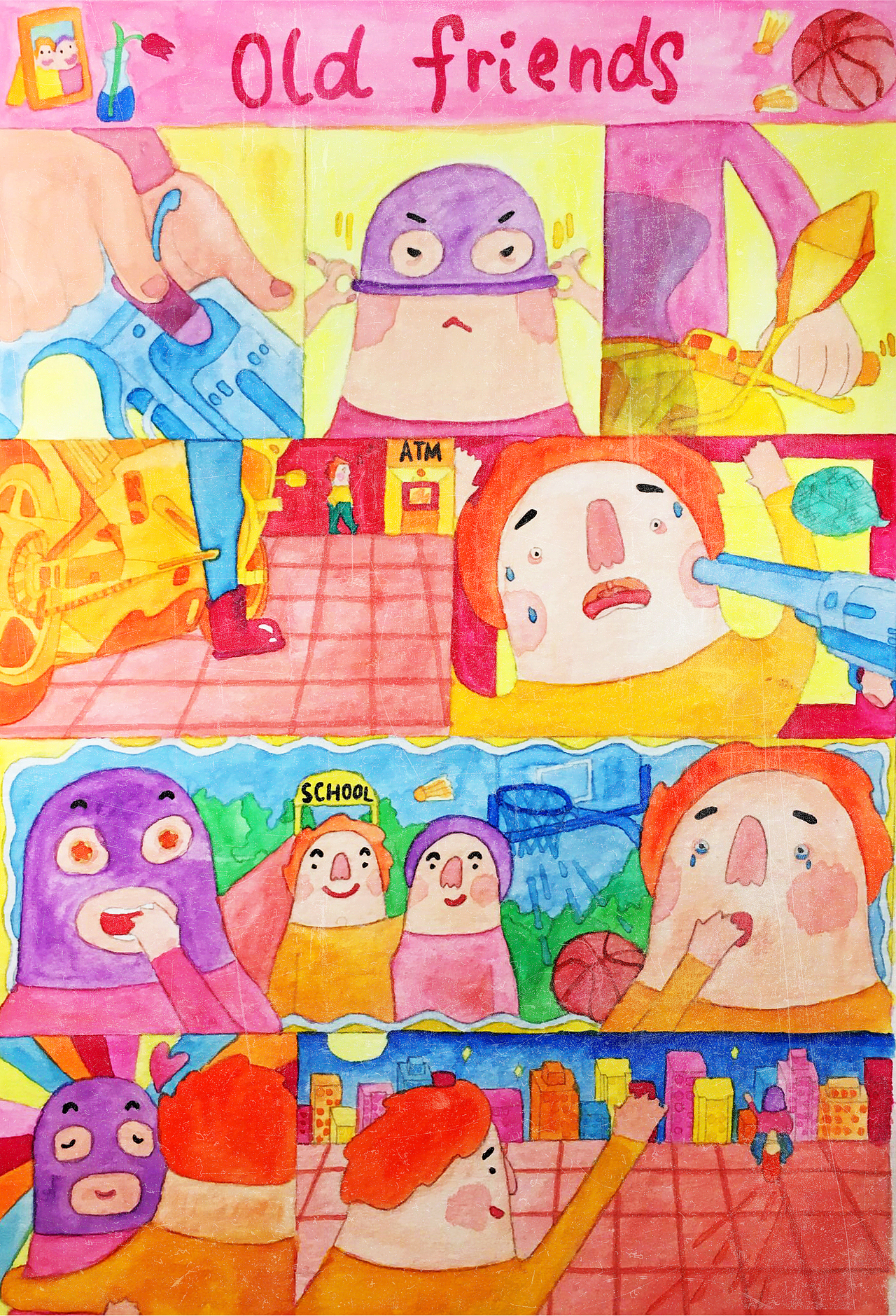 插画：无厘头新闻收录（图ZMzA5Mzk2MjU2） - 创作习作 - 站酷设计师DudeChen原创素材 - 站酷ZCOOL