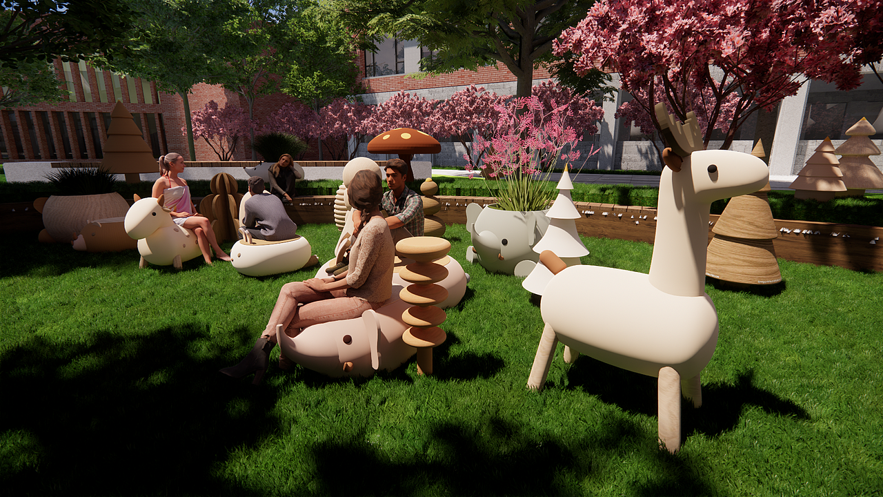 系列产品渲染-森林系列