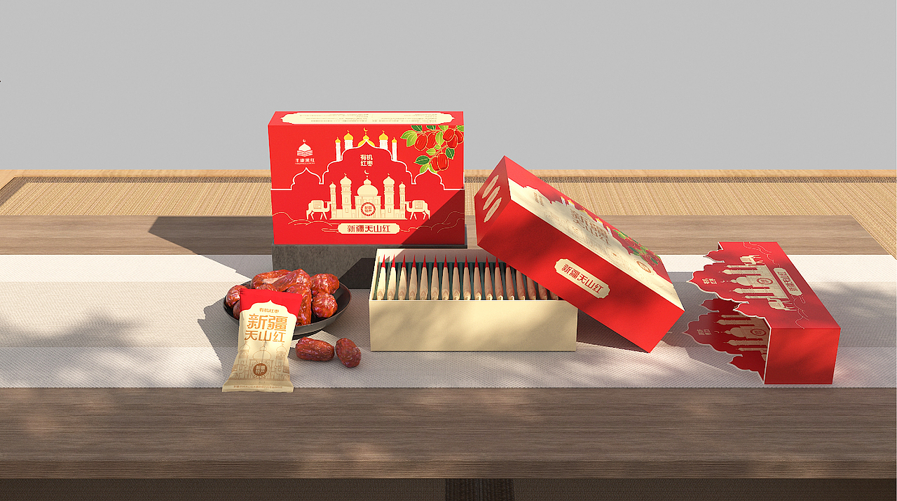 新疆天山红大枣包装