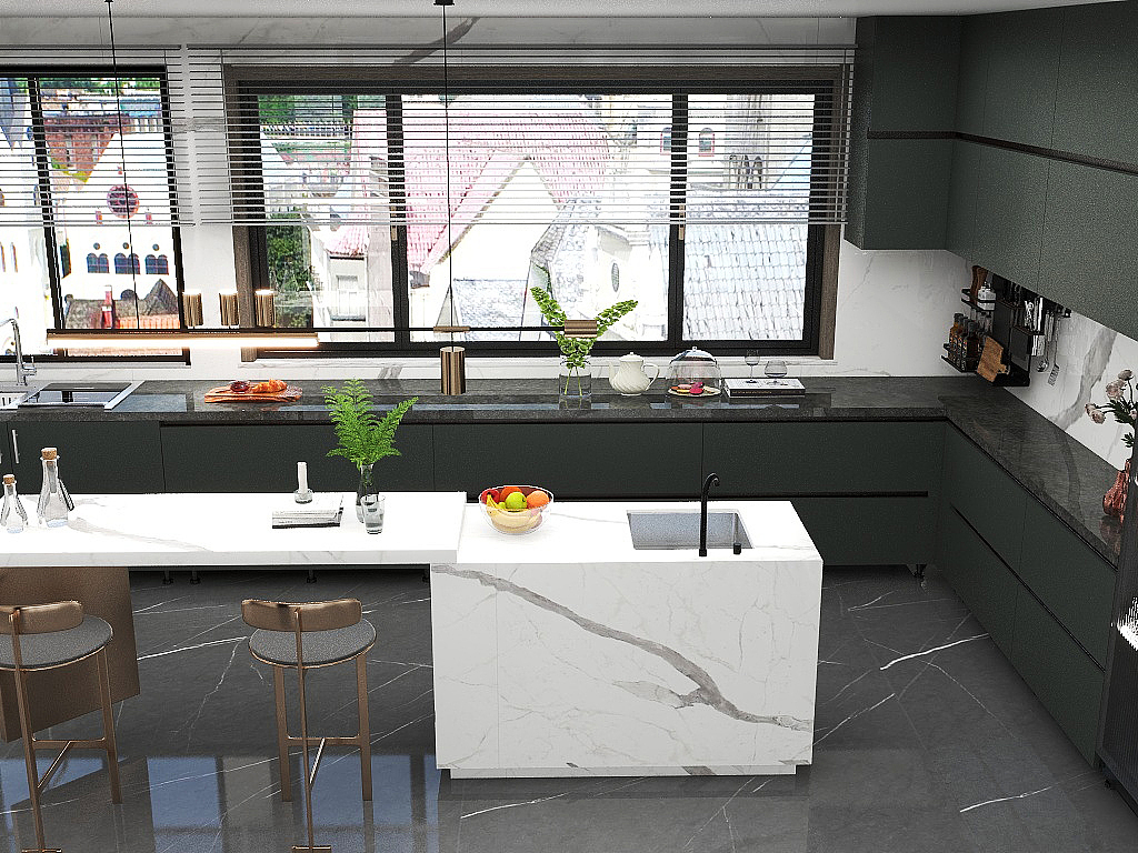 轻奢岩板——现代空间的解读（图ZMzQyNTA4Mzcy） - 家装设计 - 站酷设计师时光李原创素材 - 站酷ZCOOL