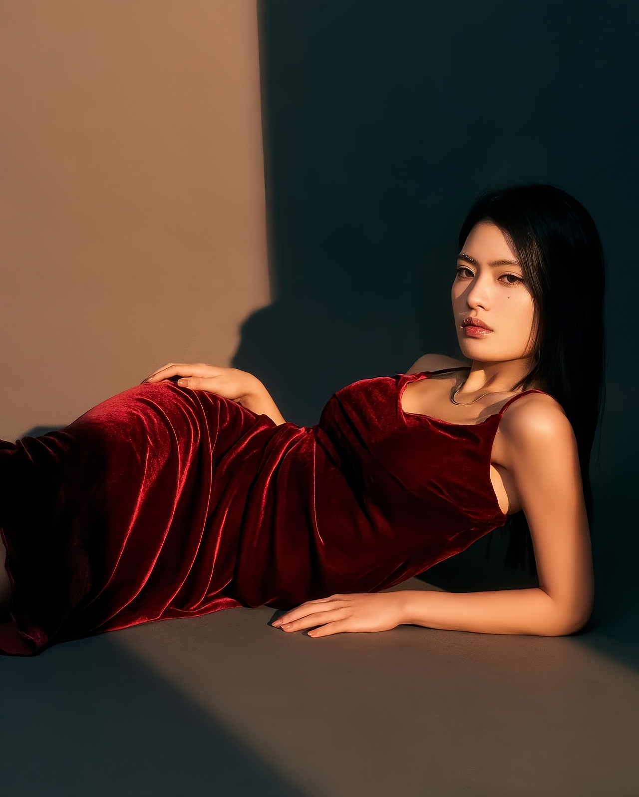 JND模特 | Bin 柔光灯下的复古美人