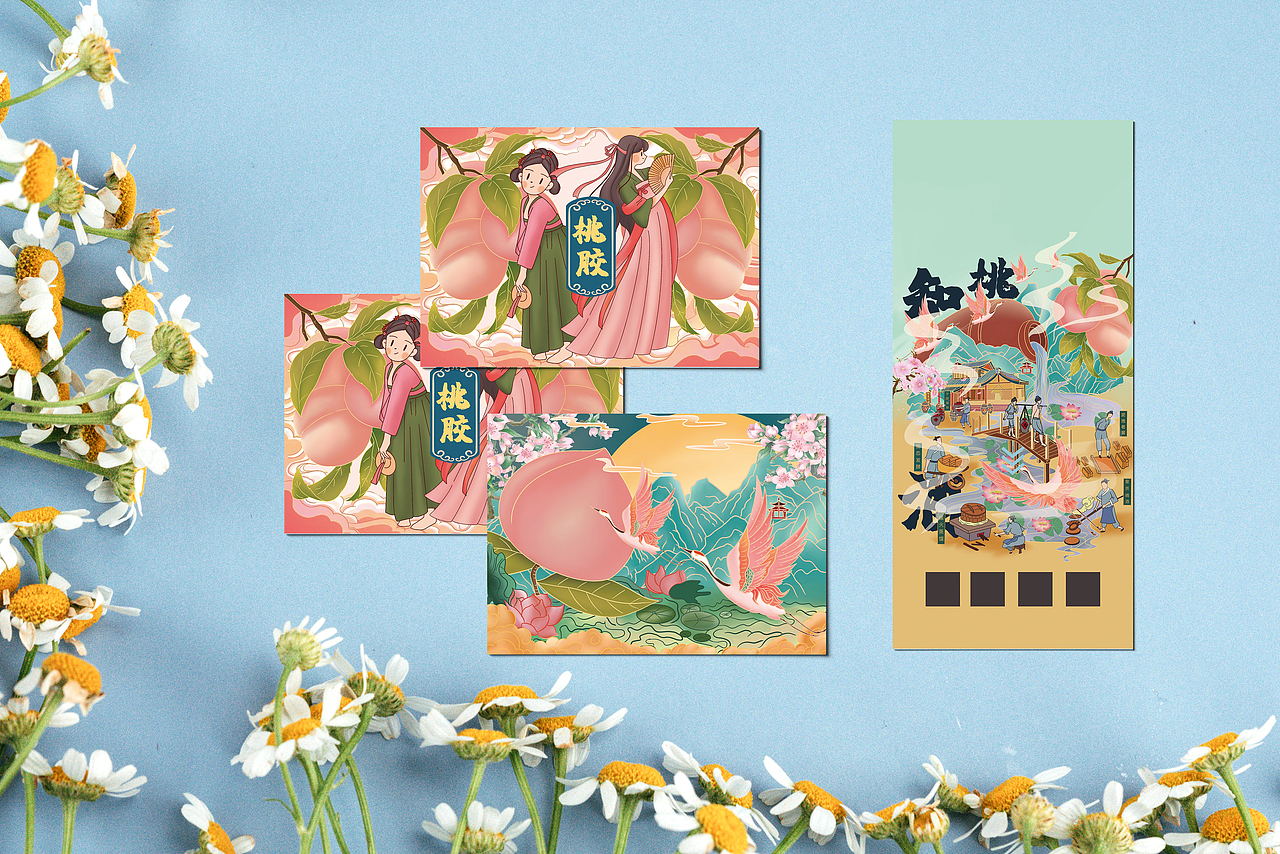浙里桃香包装（图ZMzA0MjQzNjI4） - 包装 - 站酷设计师Dana专注于学习原创素材 - 站酷ZCOOL