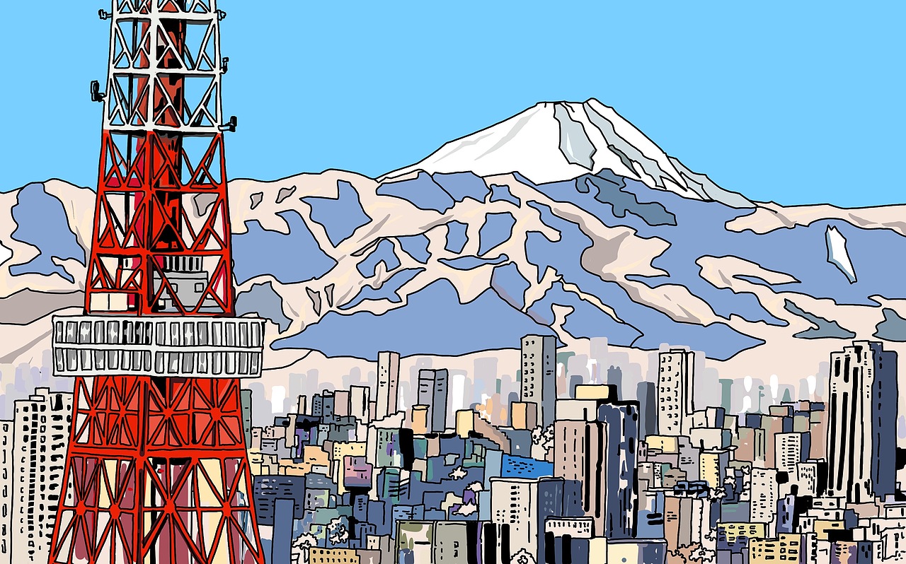 郭三青 2022 世界街景插画合集