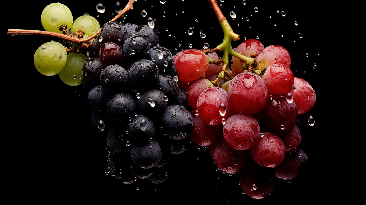 水果系列之葡萄(midjourney生成)