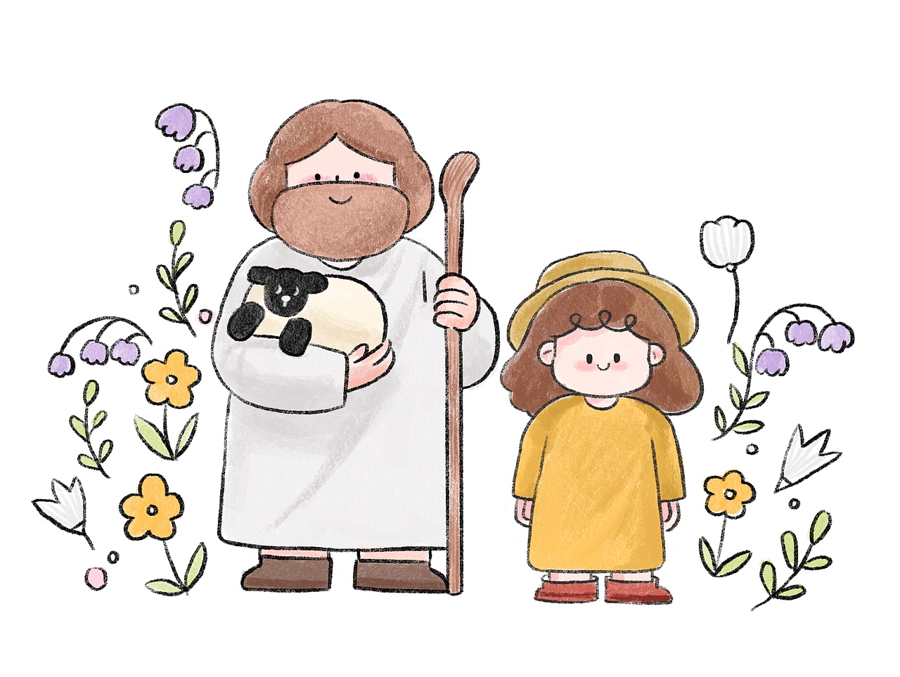 信仰可爱小插图（图ZMzQyNjkyNzg4） - 其他 - 站酷设计师咩咩李羊羊原创素材 - 站酷ZCOOL