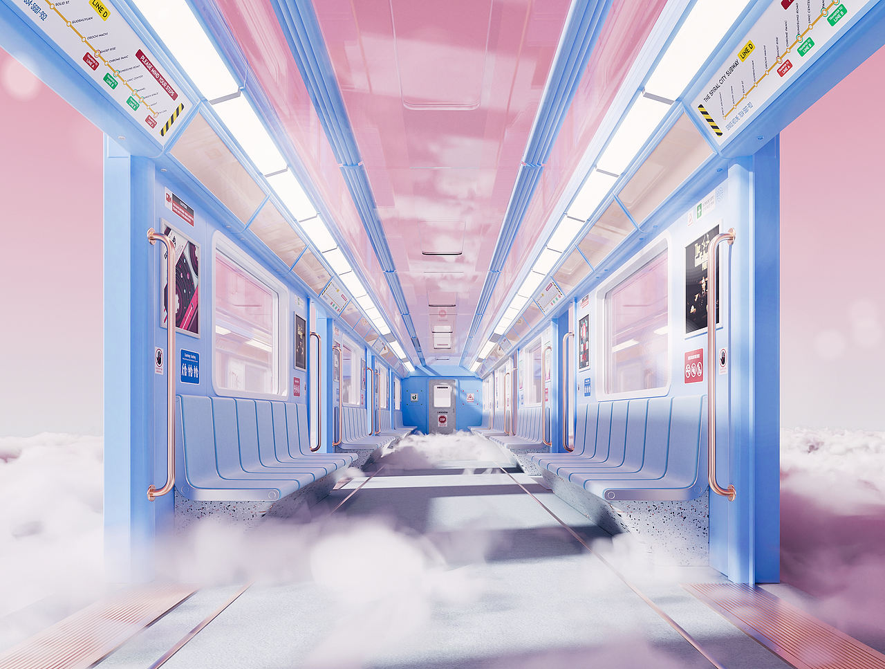 远方的列车（图ZMzQyNTk0NDQ0） - 其他三维 - 站酷设计师今晚打老虎zz原创素材 - 站酷ZCOOL