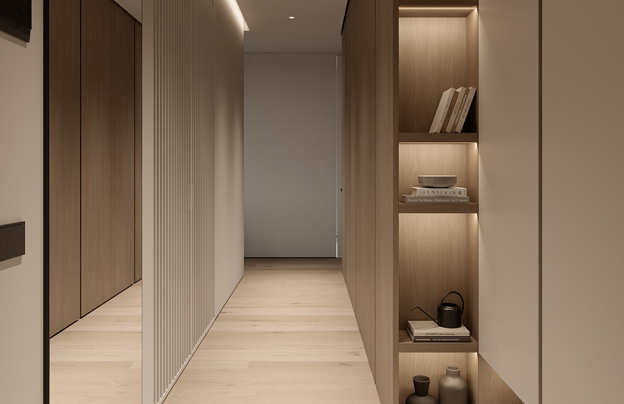 高级灰色系公寓设计 造就简单高级感