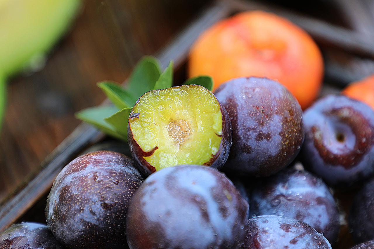 重庆万州寄来的粉黛脆李,模样和口感真不赖