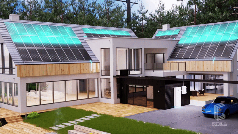 太阳能电箱一体机三维动画展示片