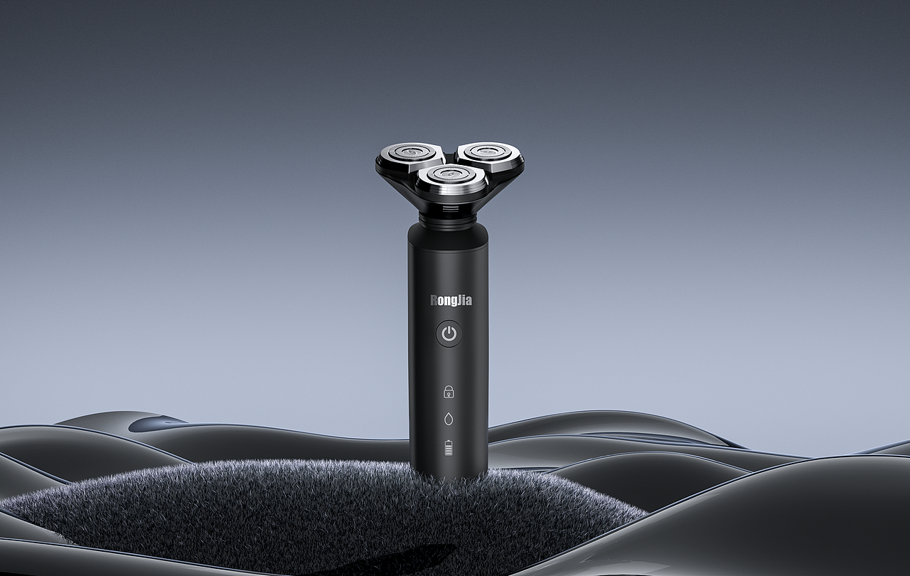 剃须刀项目 建模 渲染