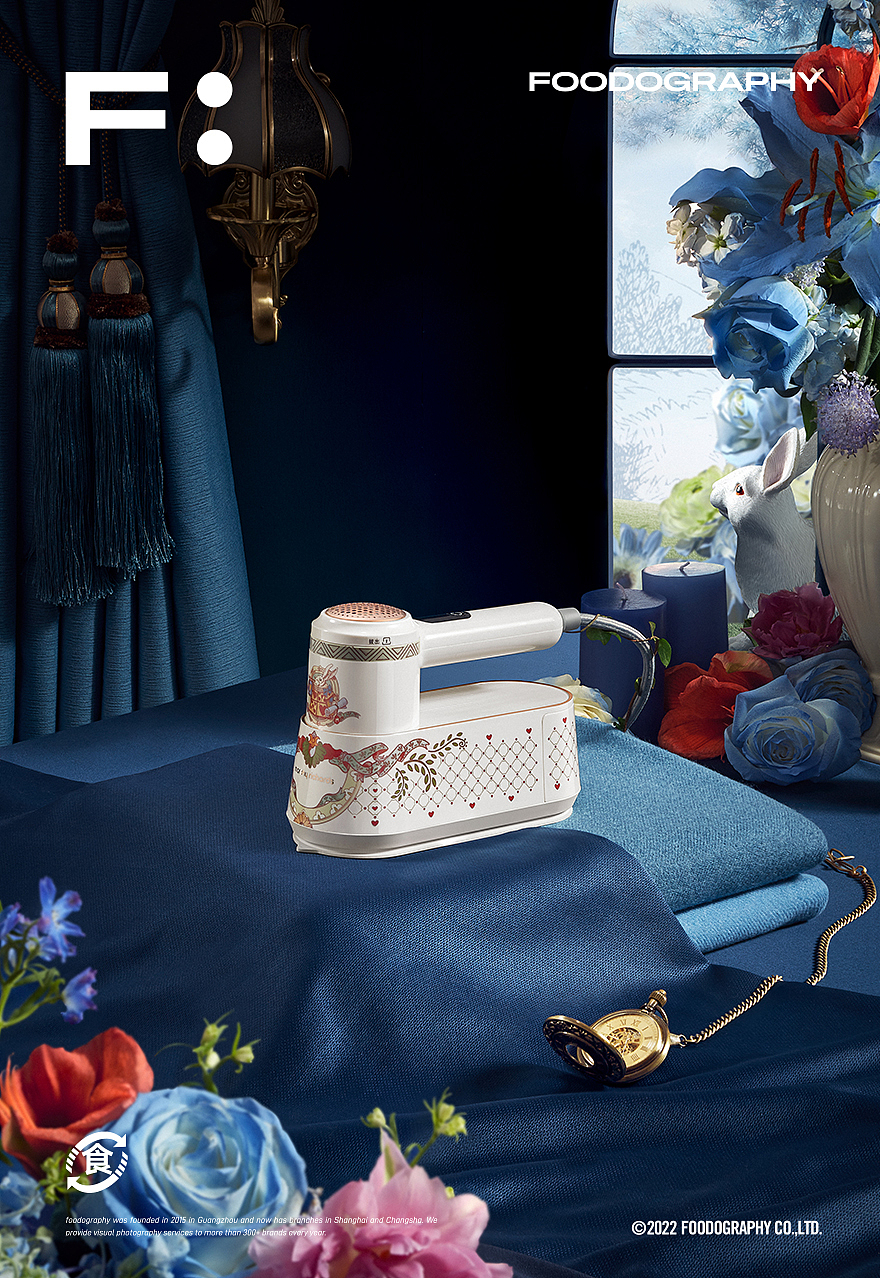 联名摄影 | 摩飞电熨斗 ✖ 大英博物馆爱丽丝