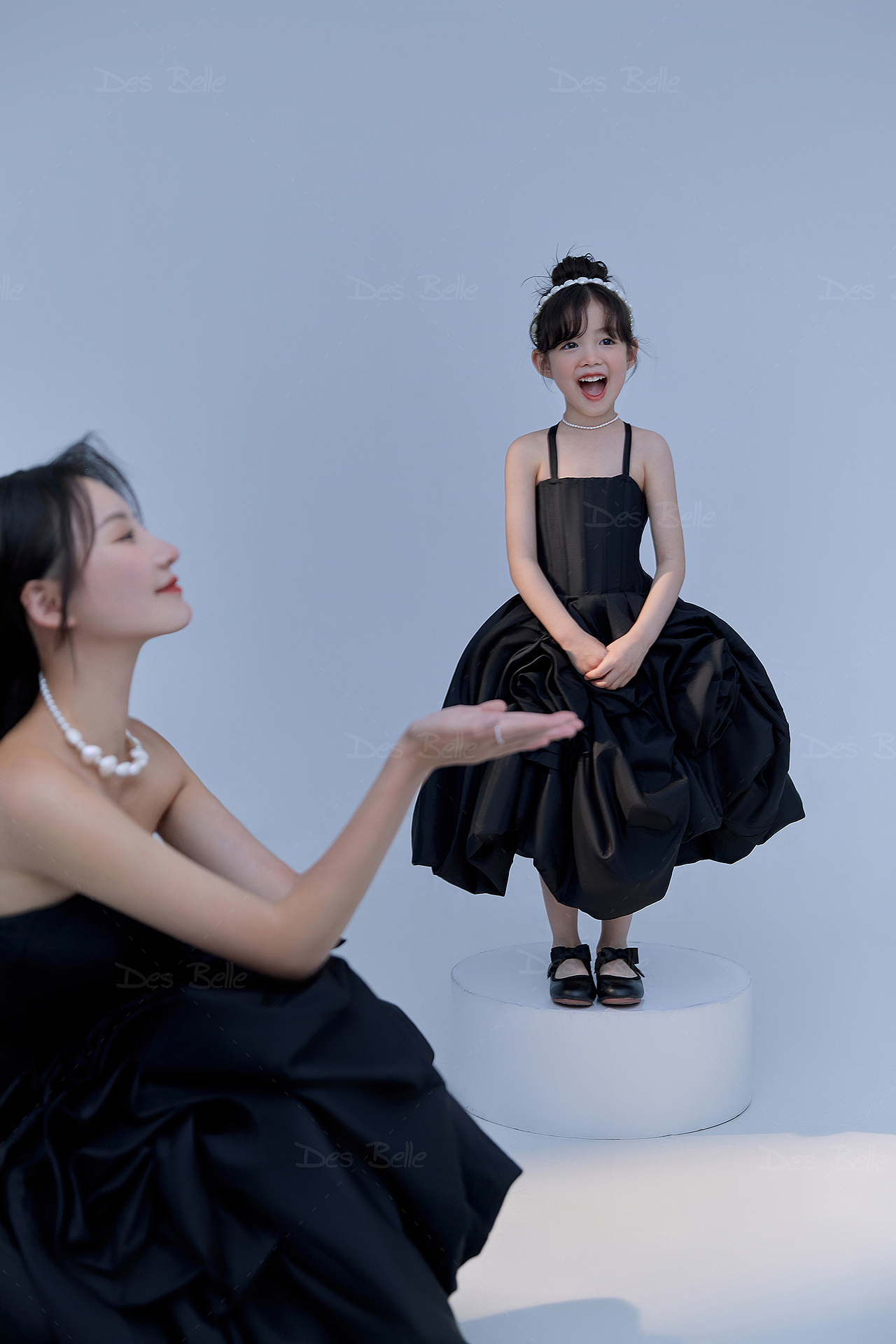 夏季新款礼服亲子