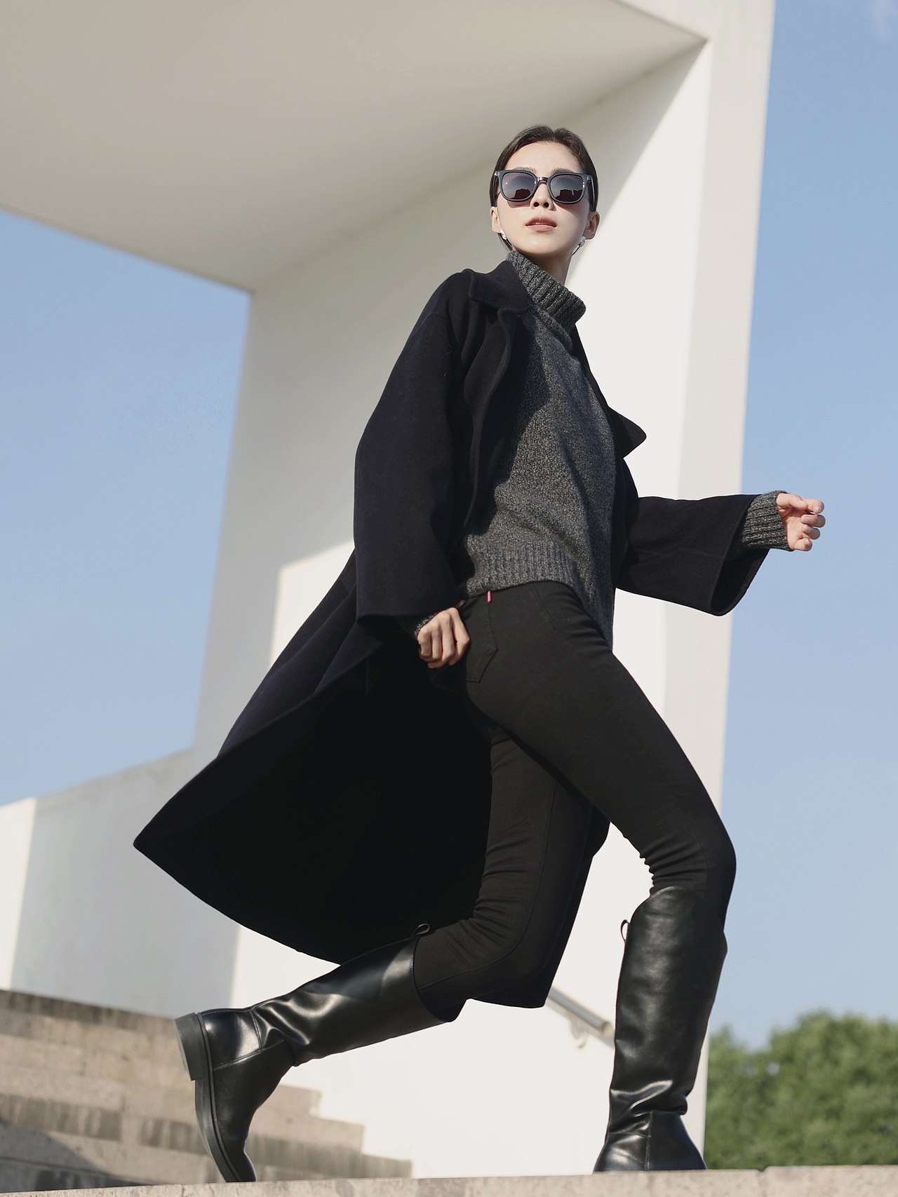 服饰摄影|高级感女装|模特|外景拍摄