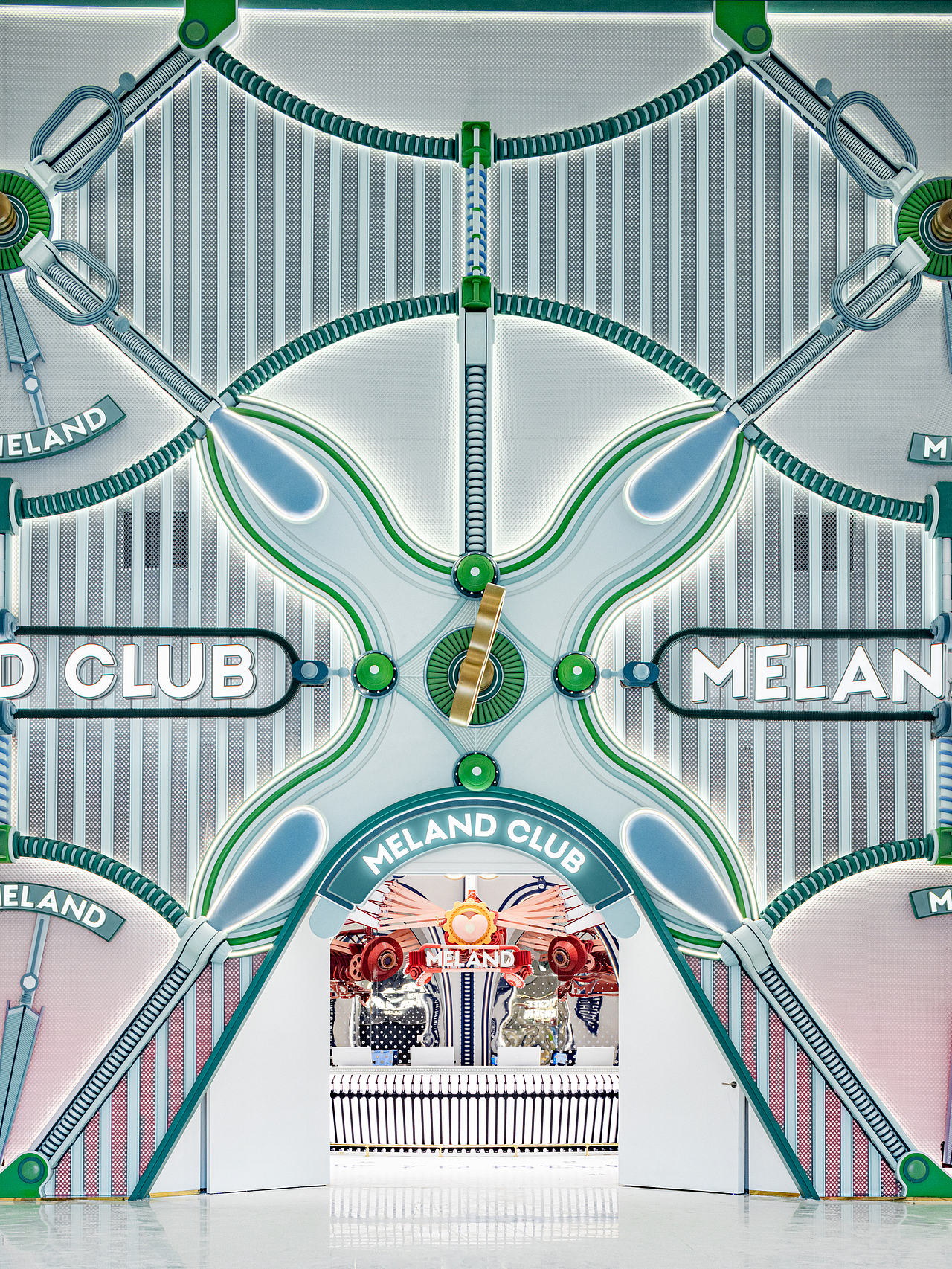 唯想国际 | 北京Meland Club旗舰店（图ZMzUzMTE1MjMy） - 商业空间设计 - 站酷设计师李想_唯想国际原创素材 - 站酷ZCOOL