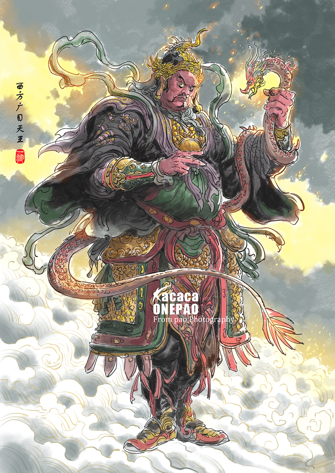 西游水墨角色系列插画第二弹（图ZMzU4Mzk3ODA4） - 艺术插画 - 站酷设计师一泡原创素材 - 站酷ZCOOL