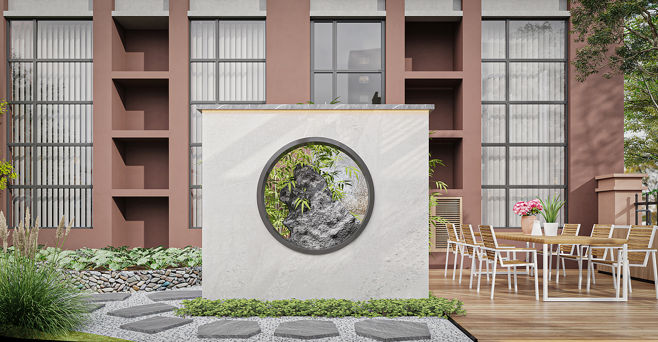 沉稳的室内活泼的院子（图ZMzEyMjU2OTAw） - 家装设计 - 站酷设计师邯郸浅灰视觉原创素材 - 站酷ZCOOL