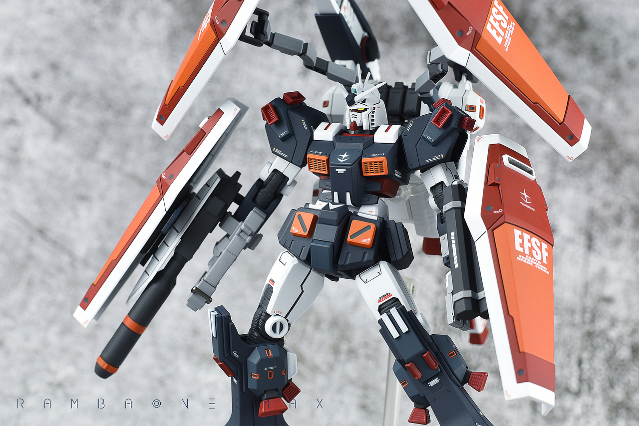 高达模型作品【hg fa-78全装备高达】