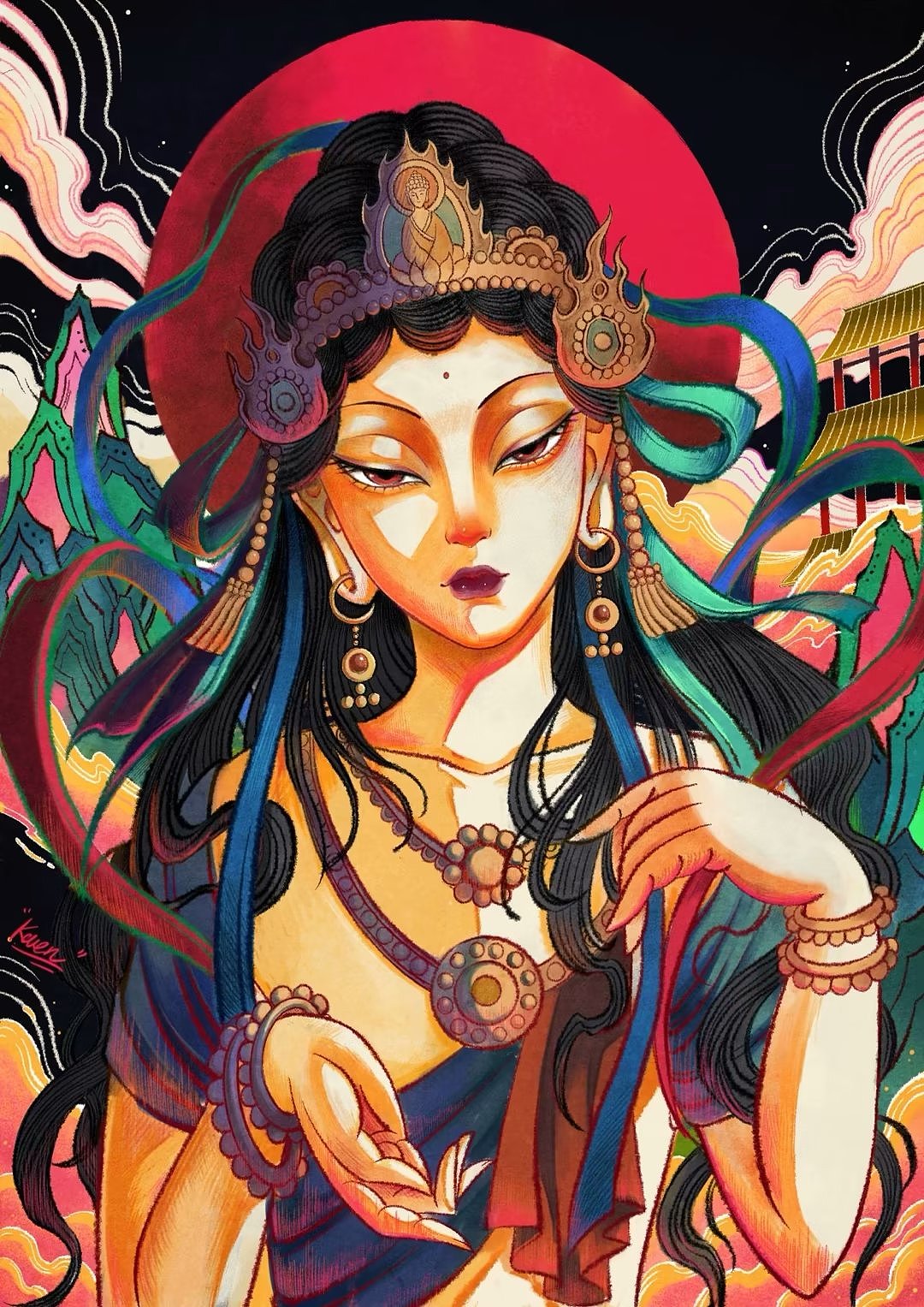 2023习作（图ZMzQ0NjU2NTQ0） - 商业插画 - 站酷设计师Aqual凯伦原创素材 - 站酷ZCOOL