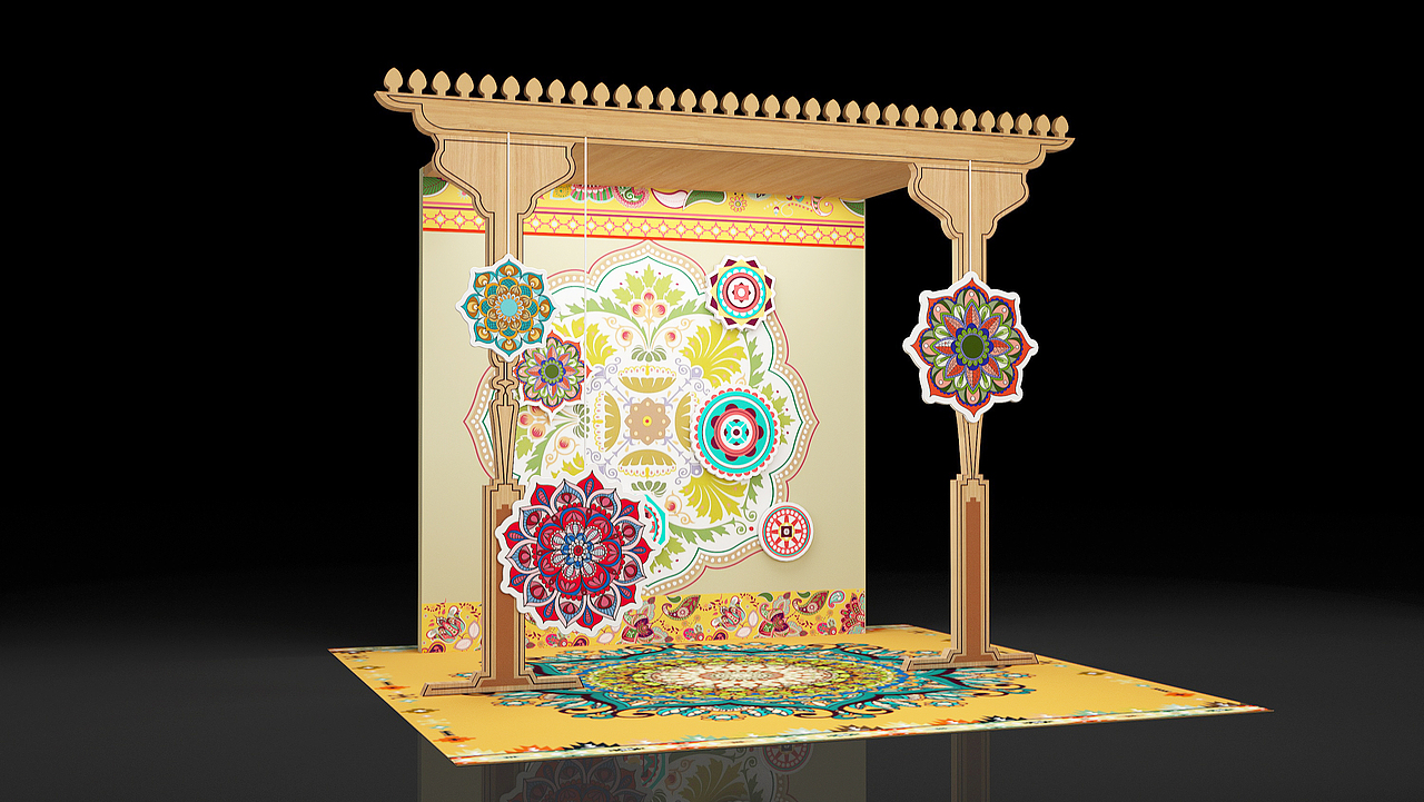 欢乐谷 万圣节 线下街区 网红街 街区装饰 赛博街区