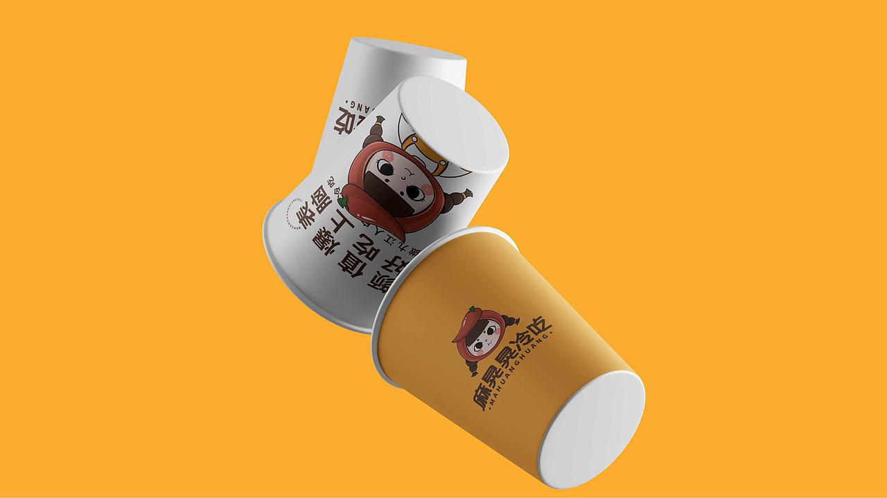 麻晃晃小吃VI设计 | Hangbrand航品牌
